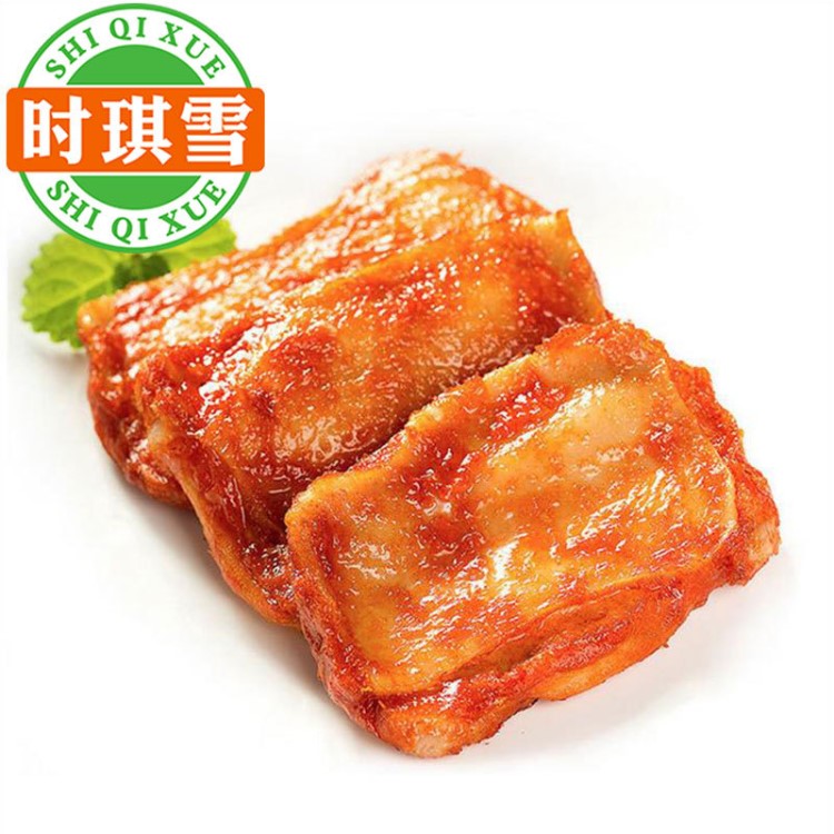 圣農(nóng)美廚(腿排BBQ味)奧爾良漢堡腿肉1000克10片雞腿肉手抓餅專用