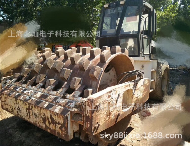 二手英格索蘭振動壓路機 15噸 英格索蘭壓路機帶羊角包 10噸