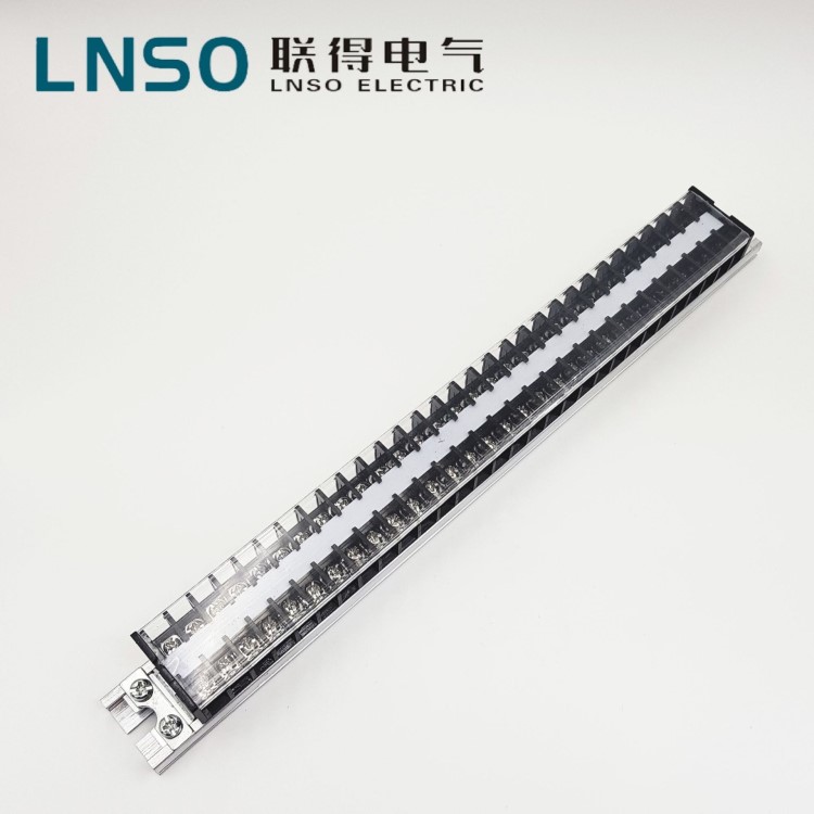 廠家直銷電工配件TD-1530 130P成套設備機床端子導軌式組合端子