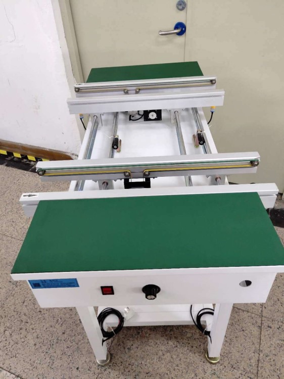 smt接驳台 pcb板传送台 转换台 0.6米双轨带皮带 贴片机接驳台