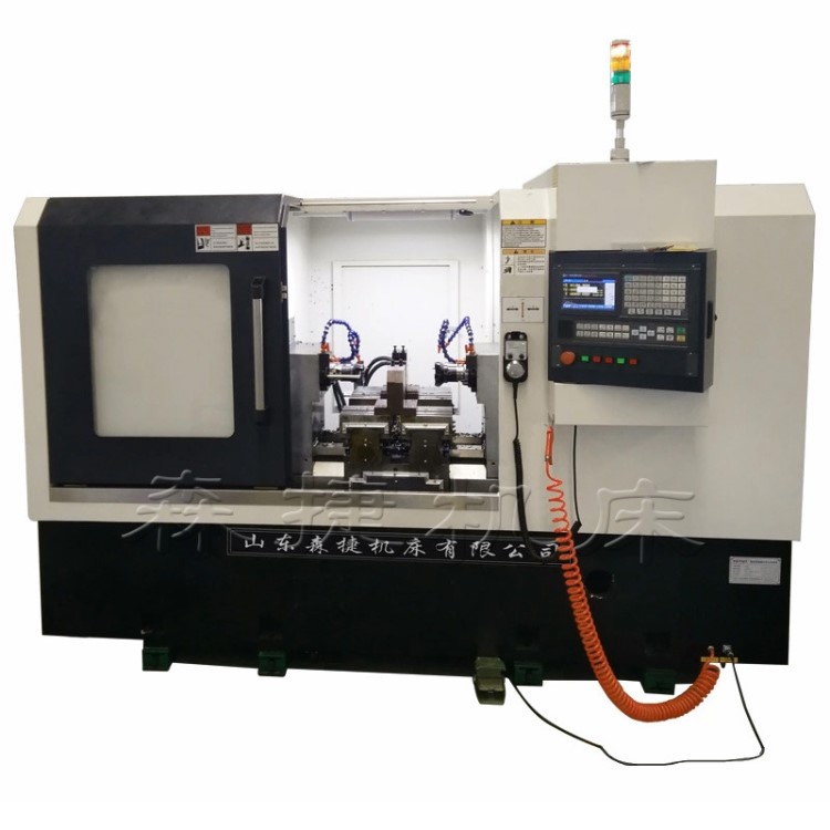 ZK8206小型數控銑床 四方鉆銑攻數控機床 兩頭兩端銑面打孔套車