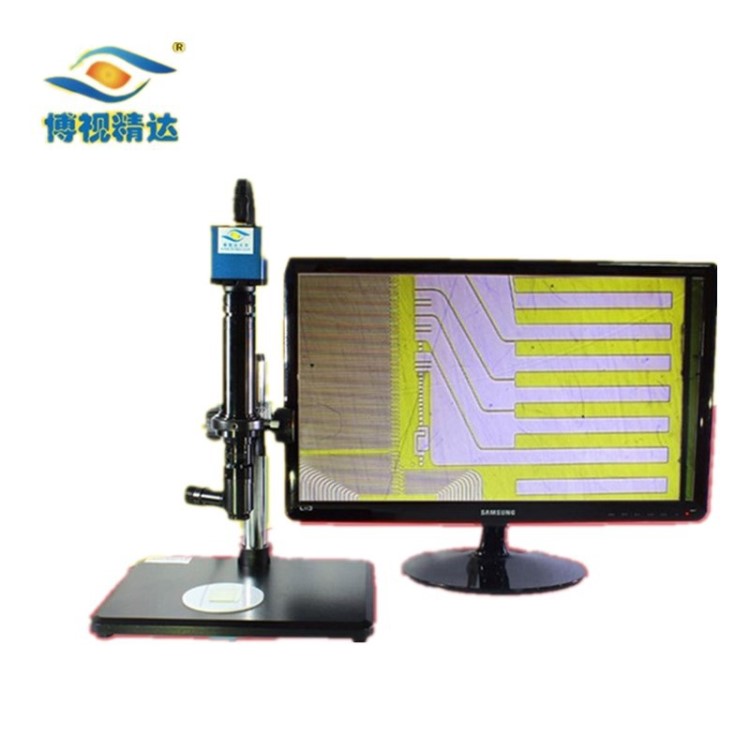工廠暢銷刀具刮痕缺損檢測視頻顯微鏡同軸光電子玻璃橫切面觀察