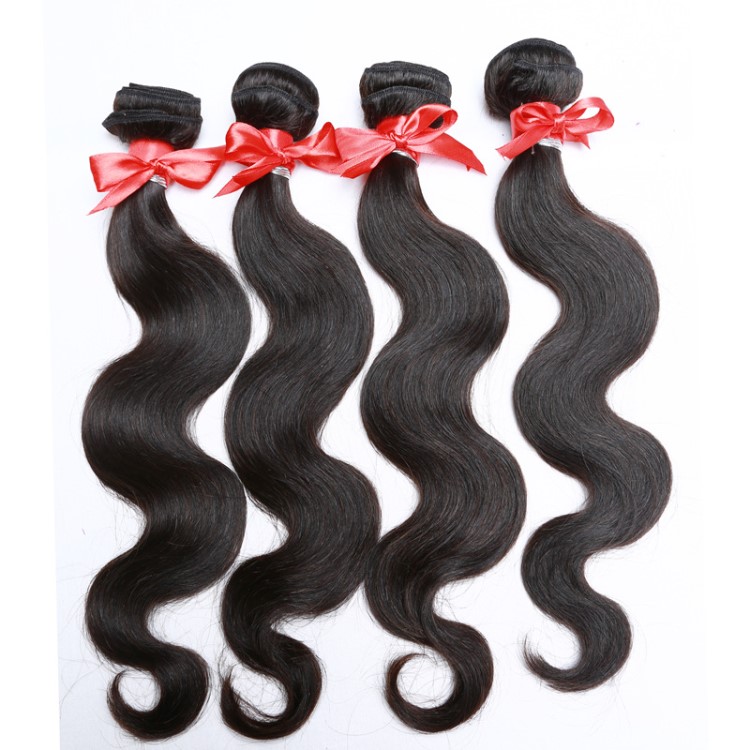 許昌假發 真人發絲 7A印度發順發發簾Indian remy hair body wave