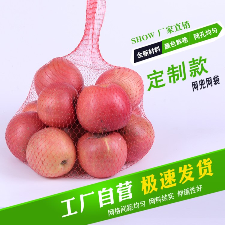 供應(yīng)水果網(wǎng)兜 塑料食品包裝袋網(wǎng) 帶扣塑料包裝網(wǎng)袋 廠家批發(fā)直銷