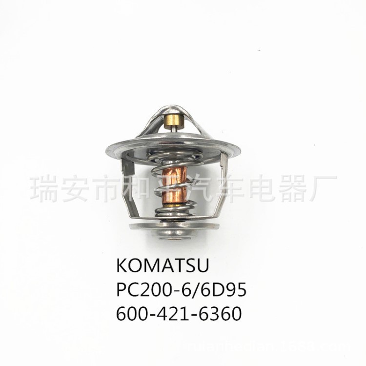供應(yīng)小松PC200-6 6D95節(jié)溫器  600-421-6360