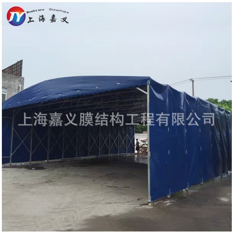 伸縮移動(dòng)推拉雨篷廣告?zhèn)}庫(kù)蓬停車蓬戶外擺攤燒烤蓬大排檔遮陽(yáng)帳蓬