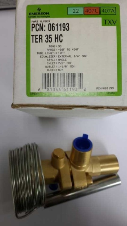 TER-35HC美國艾默生(EMERSON)艾默生熱力膨脹閥
