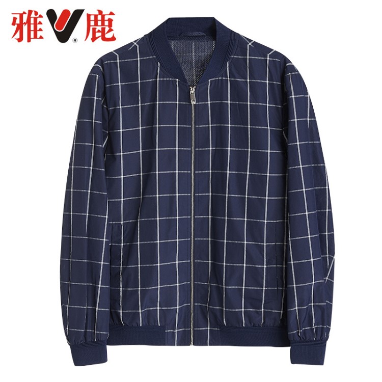 yaloo/雅鹿2019春秋季新品男夾克休閑韓時尚潮外套