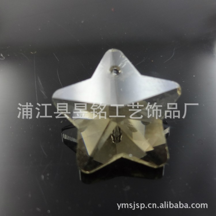 浦江廠家直銷(xiāo)五角星 水晶五角星 DIY飾品配件