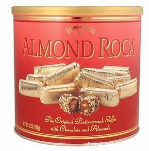 美國 Almond Roca 樂家杏仁糖 992g 桶裝 糖果巧克力  改