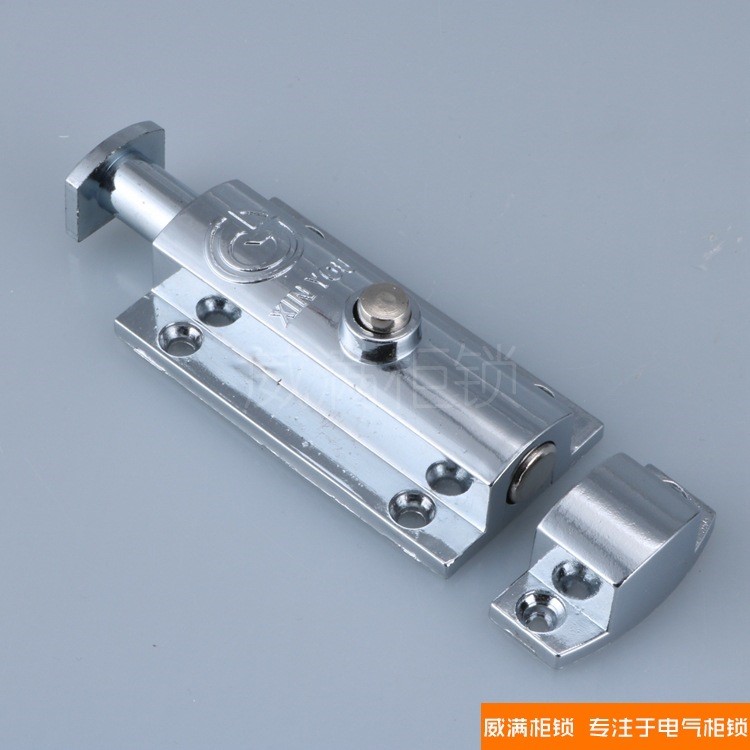威滿柜鎖 LS404 鋅合金材質 門窗插銷 工業彈簧插梢 明裝型 現貨