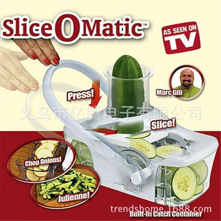 Slice O Matic手壓式多功能切菜器 家用切碎器 菜餡器 tv切菜