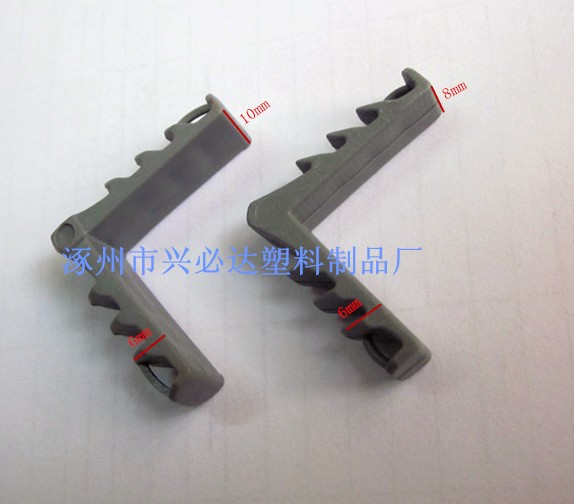 廠家直銷插角鋁隔條門窗配件尼龍模具可定制空玻璃鋁隔條用塑料