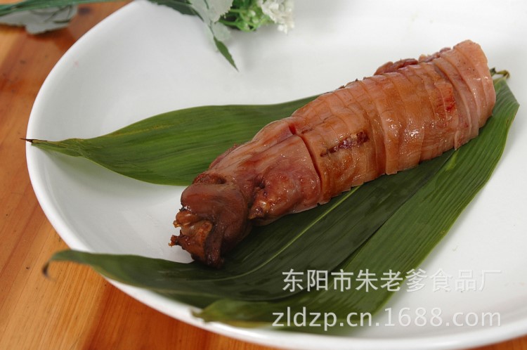 金華特產(chǎn) 熟鹵肉制品 無骨粽香豬蹄真空包裝