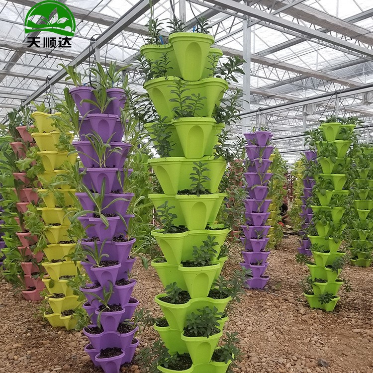 温室立体种植水培种植立柱式无土栽培设施正规生产厂家