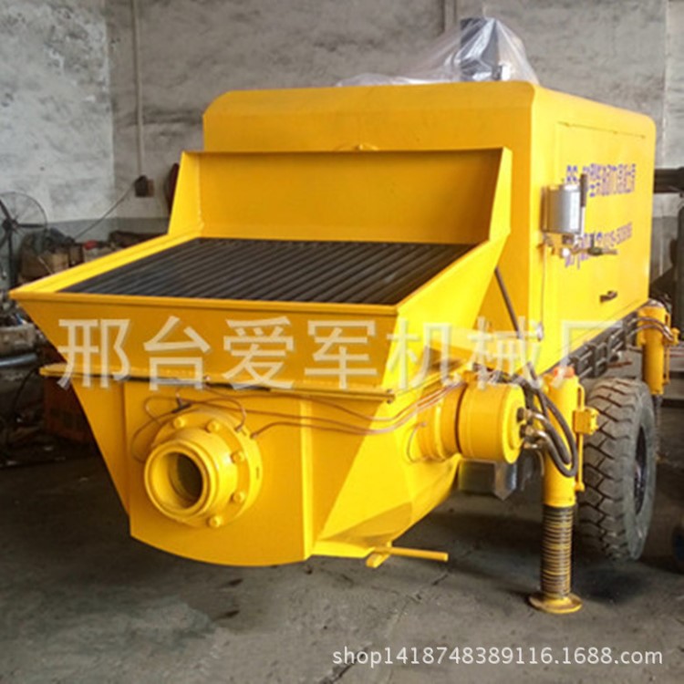 河北制造 輕質陶粒混凝土輸送泵 高層地坪混凝土輸送澆筑泵