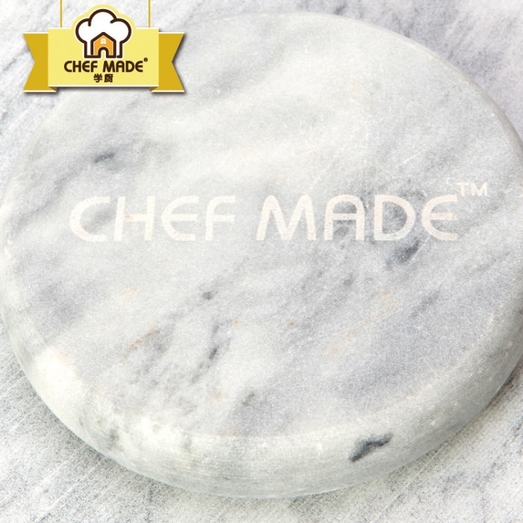 chefmade學廚 烘焙工具大理石蛋糕裱花轉盤雕花轉臺 WK9250