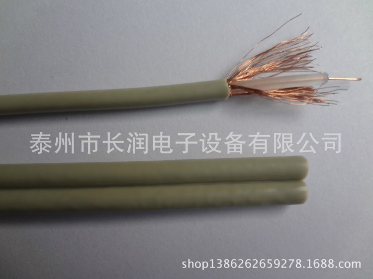 长润厂家直销供应同轴电缆SYV-75-1-1华为专用线