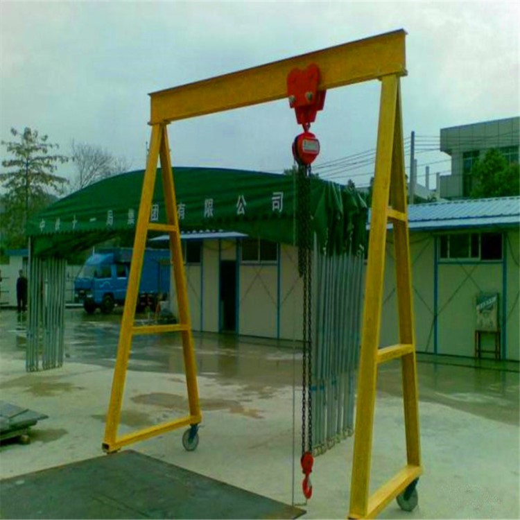 厂家直销电动葫芦式移动龙门架 手动简易起重龙门架 模具吊架