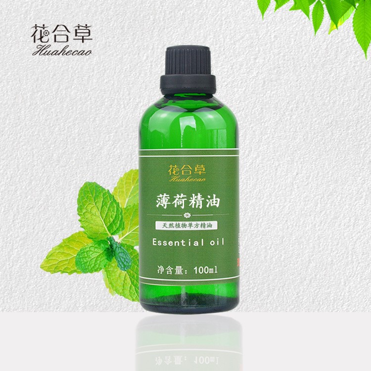 油薄荷精油100ml單方精油牙膏素口水清涼劑天然香料油