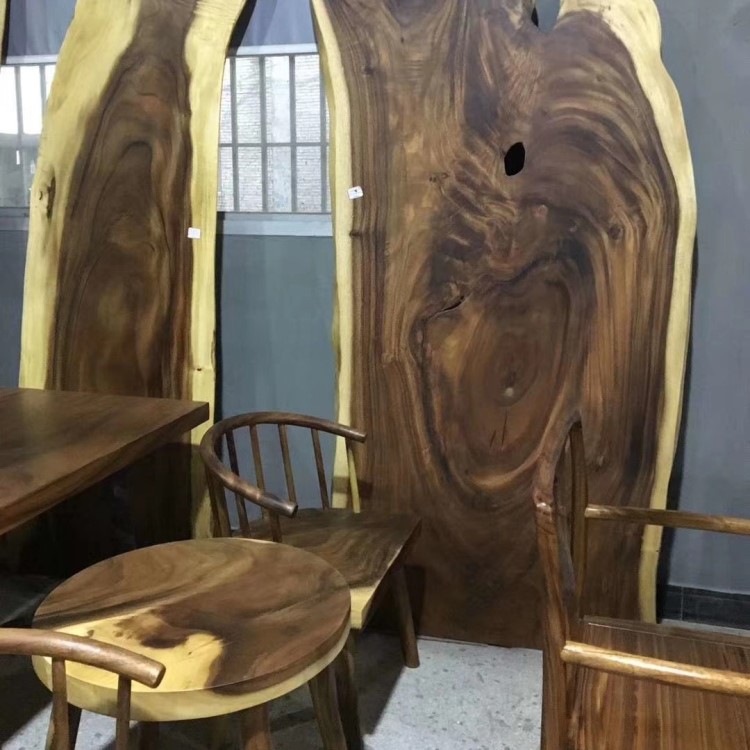 大徑南美胡桃木 琥珀木 可開生態藝術大板 上等家具用料地板料