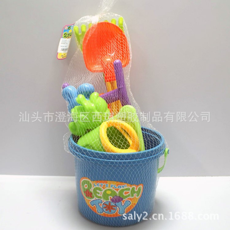 批發(fā)大號(hào)兒童沙灘桶套裝玩具 沙灘桶 兒童海灘玩具 夏季