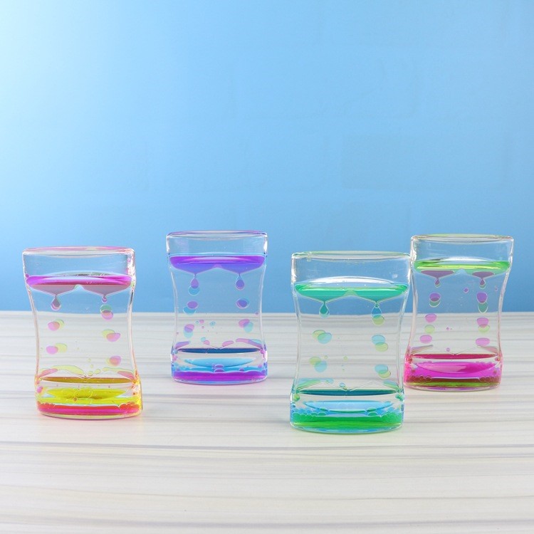 SY139雙色滴漏 創(chuàng)意精品生日禮物兒童趣味小玩意工藝品擺件雜貨