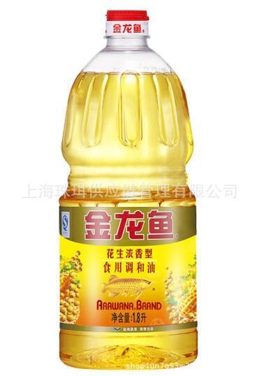 金龍魚花生濃香食用調(diào)和油1.8L*6/箱福利團(tuán)購工廠直供價(jià)