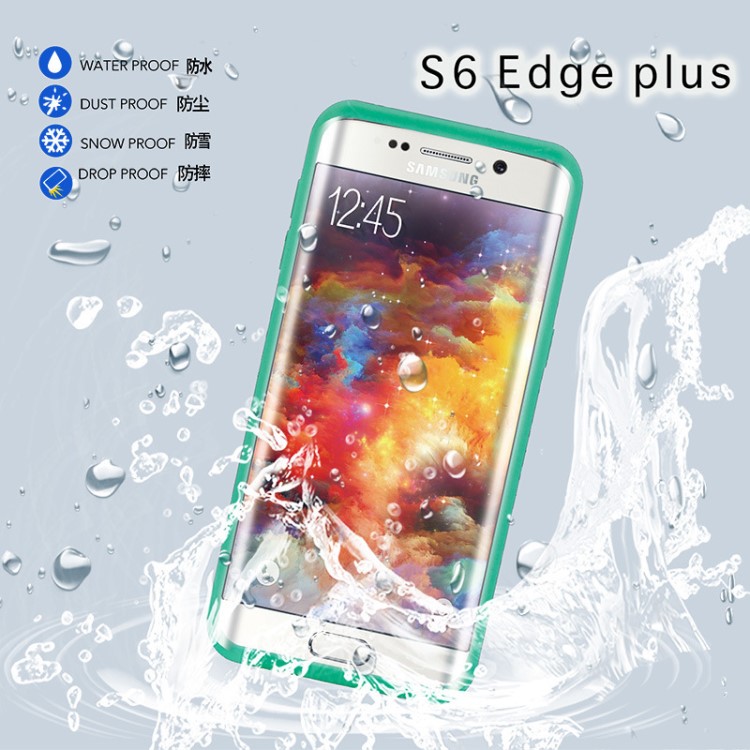 三星S6 Edge Plus手機(jī)防水保護(hù)殼 指紋觸摸感應(yīng)殼子 超薄保護(hù)套