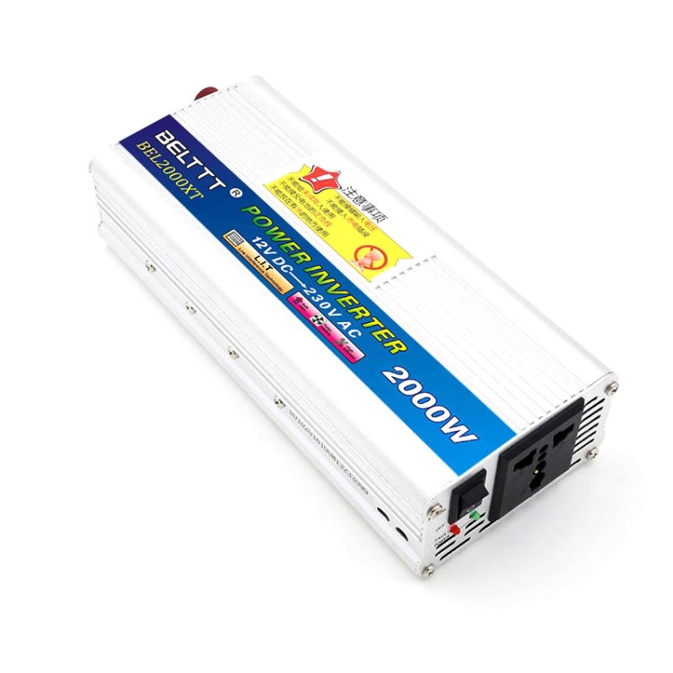 12V2000W逆變器 車載電源轉換器  機頭配件 家用階梯波逆變器