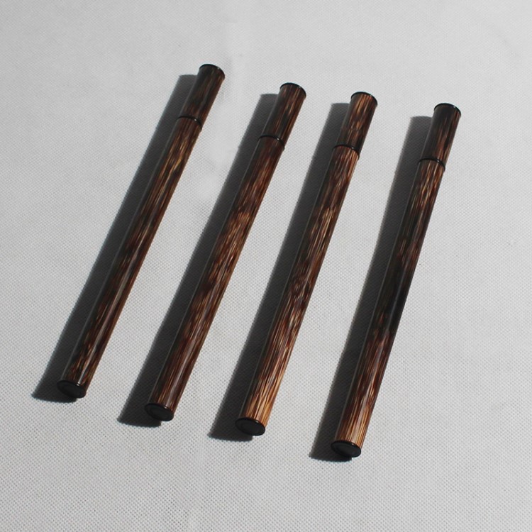 精品金絲竹長(zhǎng)款拔口線香香筒竹工藝品禮品 香道用具香管批發(fā)直銷