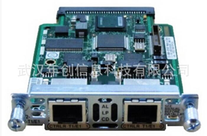 CISCO VWIC2-2MFT-T1/E1= 思科2接口千兆以太網接口卡 全新拆機