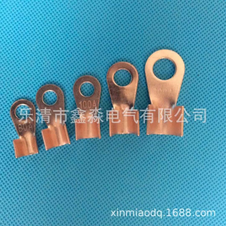 廠家直銷開口銅端子 300A銅線耳 冷壓接銅鼻子OT300A