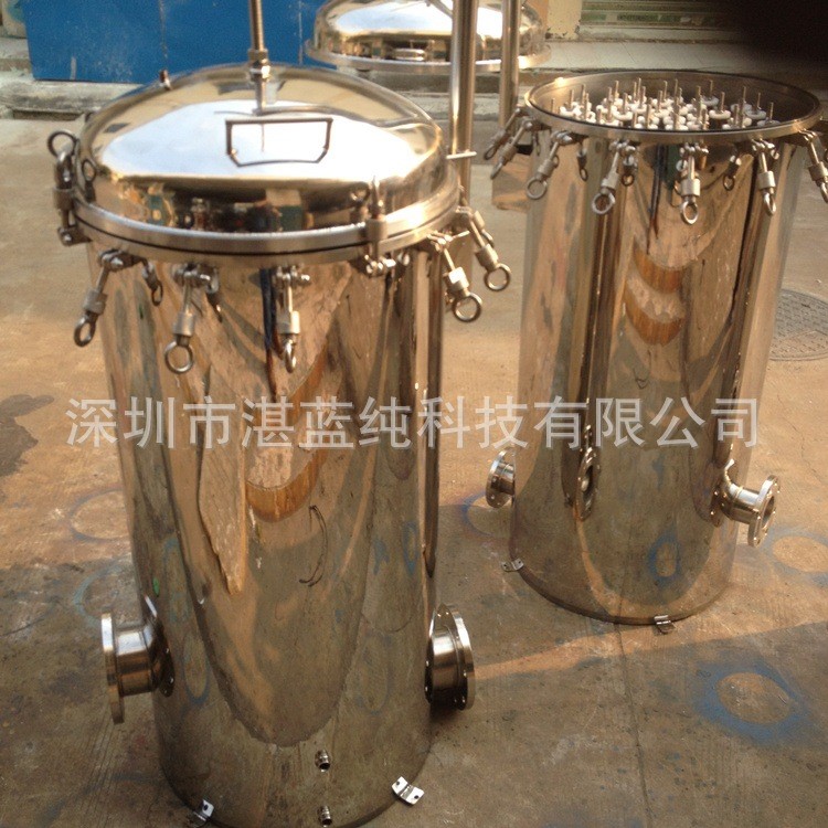 100芯40寸精密過濾器廠家供應 水處理保安過濾器 200T/H過濾器