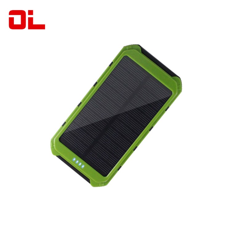 新款路虎一代太陽能移動電源大容量聚合物充電寶專利私模廠家直供