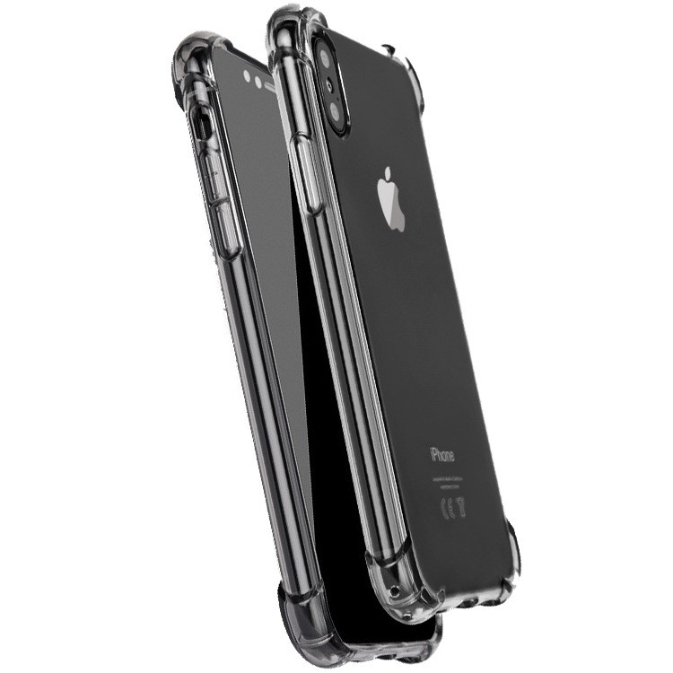 iphoneX手机壳 苹果6S创意气囊防摔tpu透明iPhone8手机保护套批发