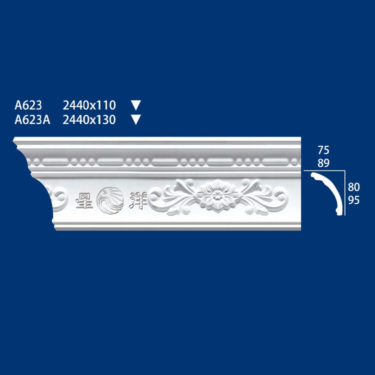 石膏线模具装饰板材室内安装防水材料 经久耐用A623