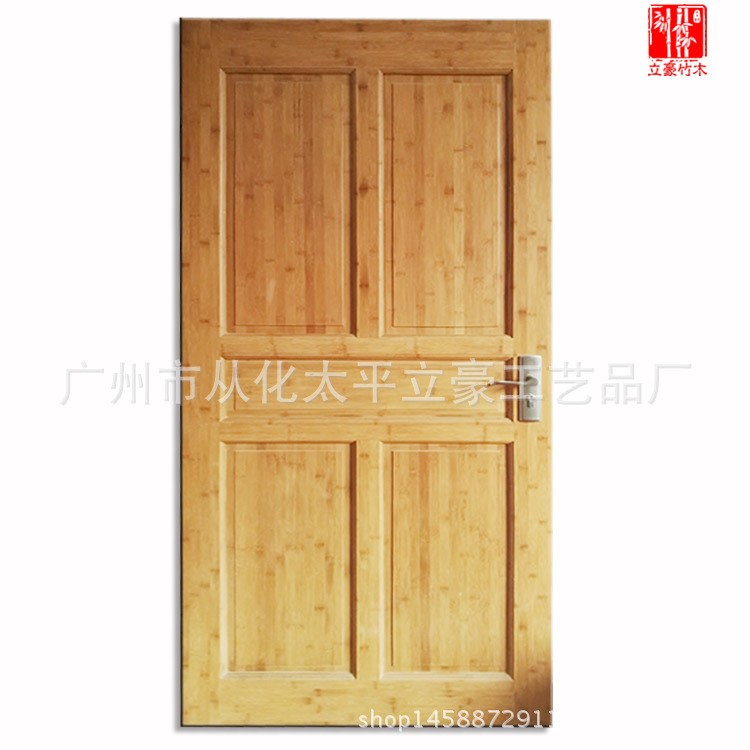 竹家具立豪工藝品廠竹制門推拉門竹木產(chǎn)品定制竹門窗廠家批發(fā)定制