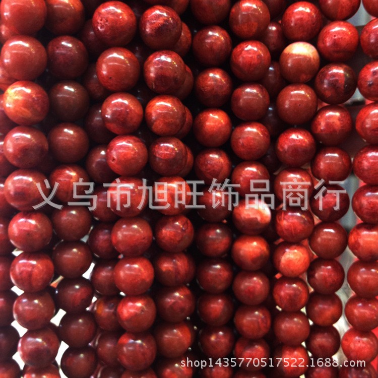 優(yōu)化草珊瑚圓珠散珠半成品批發(fā) DIY原創(chuàng)手工飾品配珠  廠家直銷