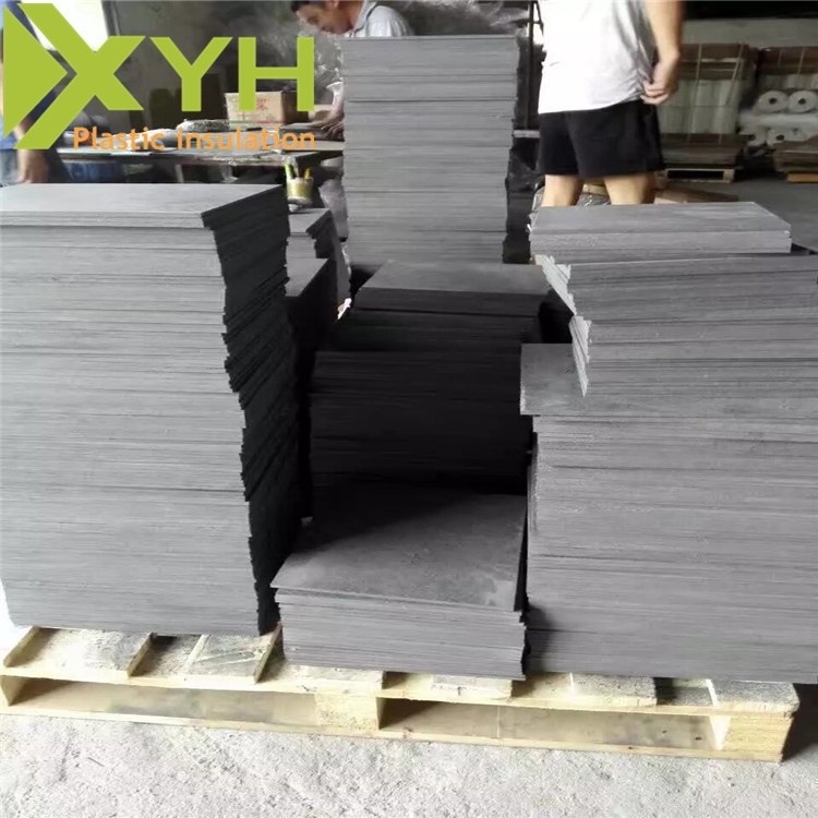 黑色合成石板材 絕緣合成石加工 耐高溫合成石板廠家直銷