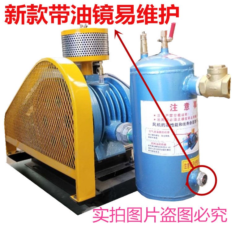 谷物輸送羅茨鼓風(fēng)機(jī) 羅茨真空泵XHSR100型7.5KW 沼氣增壓羅茨風(fēng)機(jī)