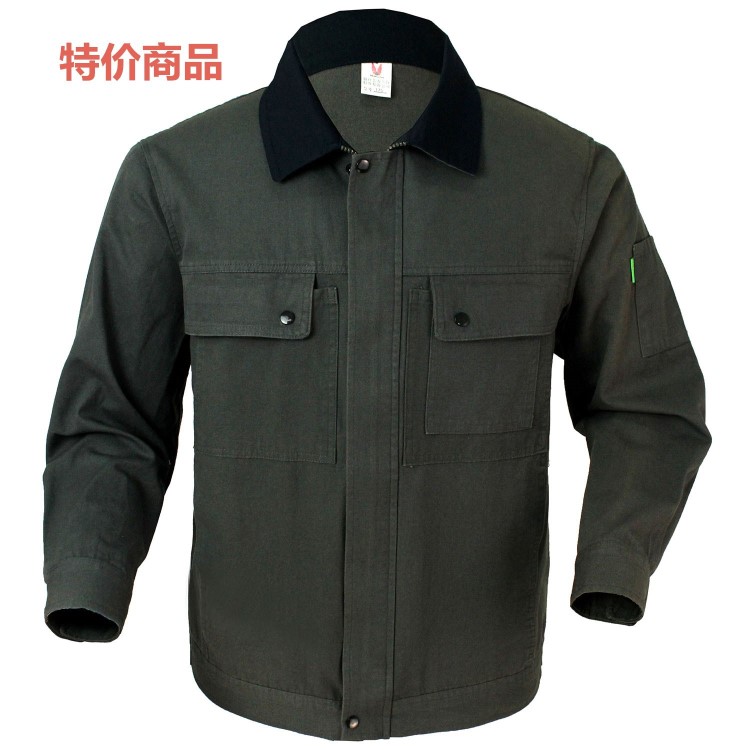 車間春秋工作服定做 長袖勞保工作服現(xiàn)貨批發(fā)來樣定制滌棉工裝