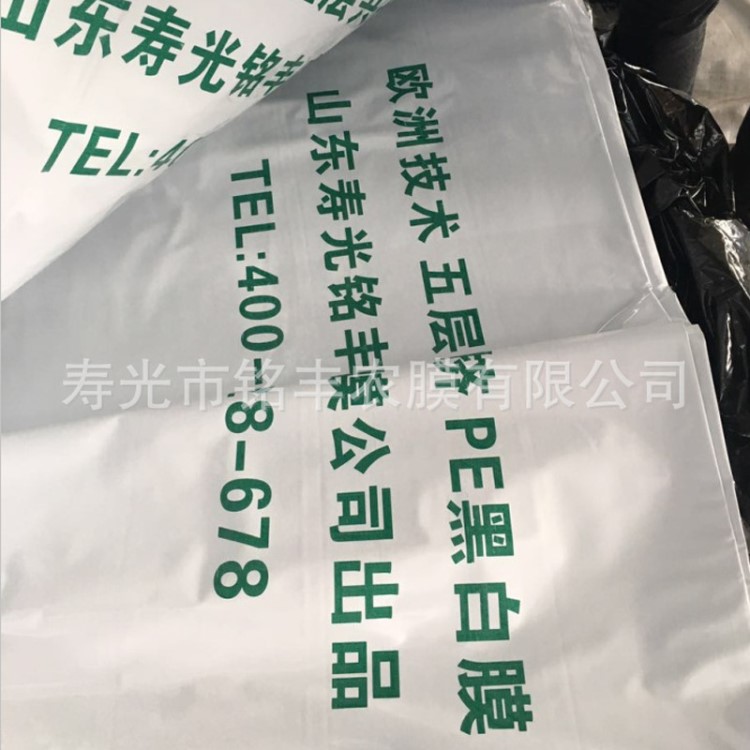 蔬菜保鮮保溫薄膜  兩面用大棚膜 防曬塑料大棚膜 黑白膜遮陽膜