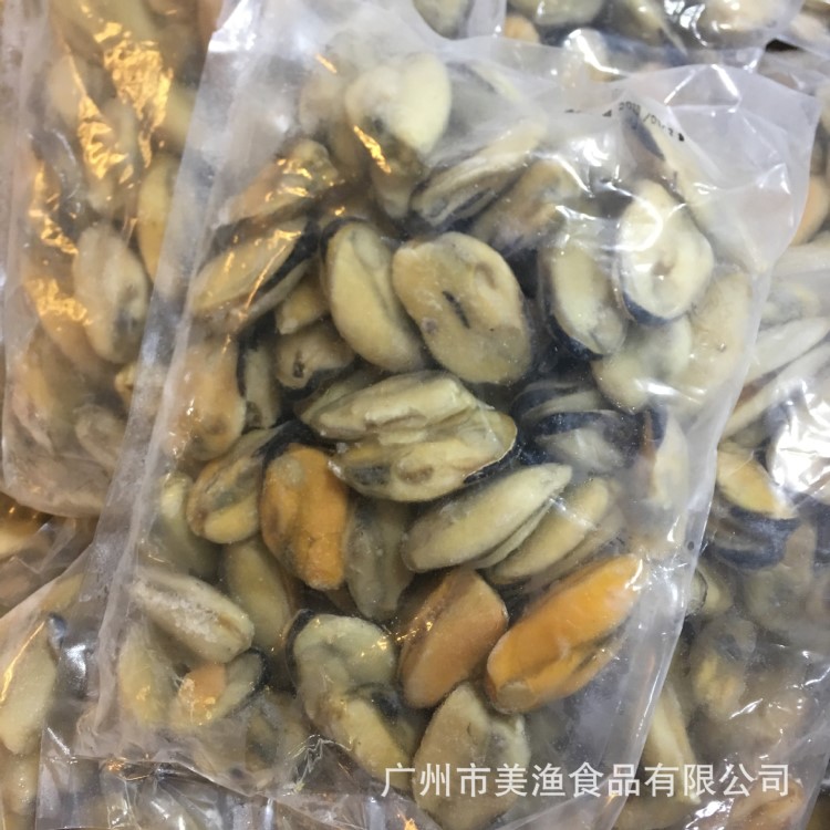 批發(fā)冷凍 藍(lán)口貝肉 淡菜凈肉 青口貝 貽貝 西餐火鍋 燒烤10Kg/件