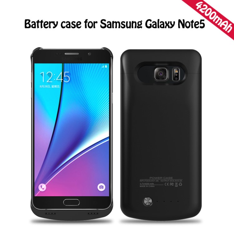 后備電源手機(jī)充電寶背夾電池NOTE54200mah手機(jī)保護(hù)殼支持一件代發(fā)