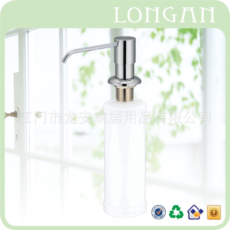 T01供應(yīng)衛(wèi)生間洗手液盒 水槽皂液器潔具 dispenser 廚房用品