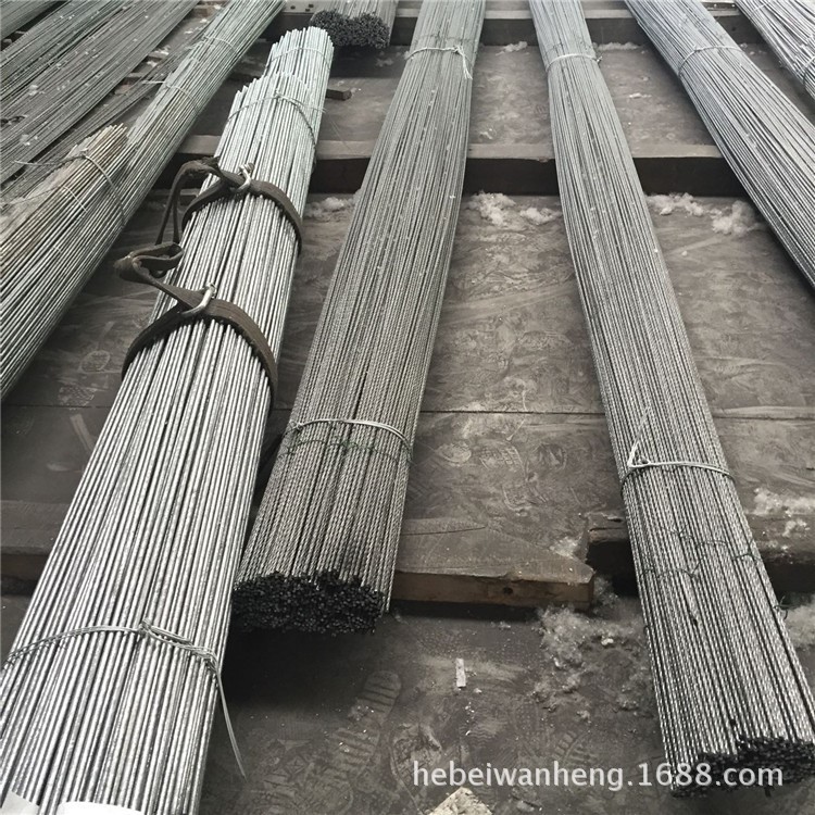 现货供应q235材质麻花钢面对面66mm盘圆麻花钢调直麻花棒