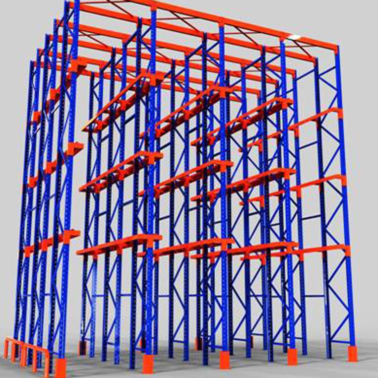 貨架立體庫 倉儲(chǔ)貨架 貨品架 貫通式貨架 重型貨架 廠家直銷
