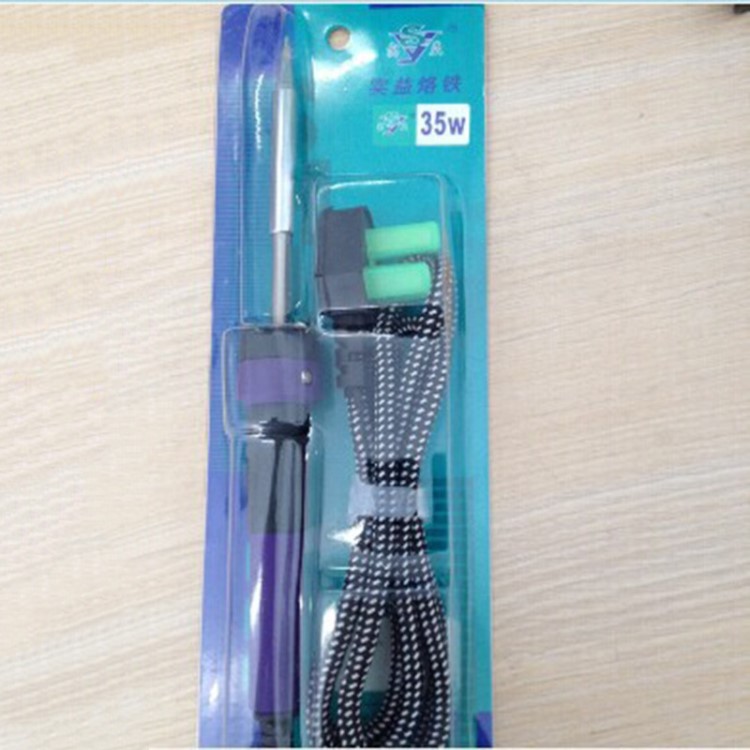 實(shí)益牌電烙鐵SY-Q  廠家直銷35W內(nèi)熱式 電烙鐵 可定制電焊設(shè)備