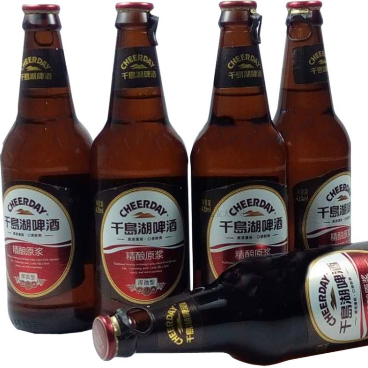 千島湖啤酒 精釀原漿啤酒渾濁型 420ml*12瓶 限團(tuán)購配送